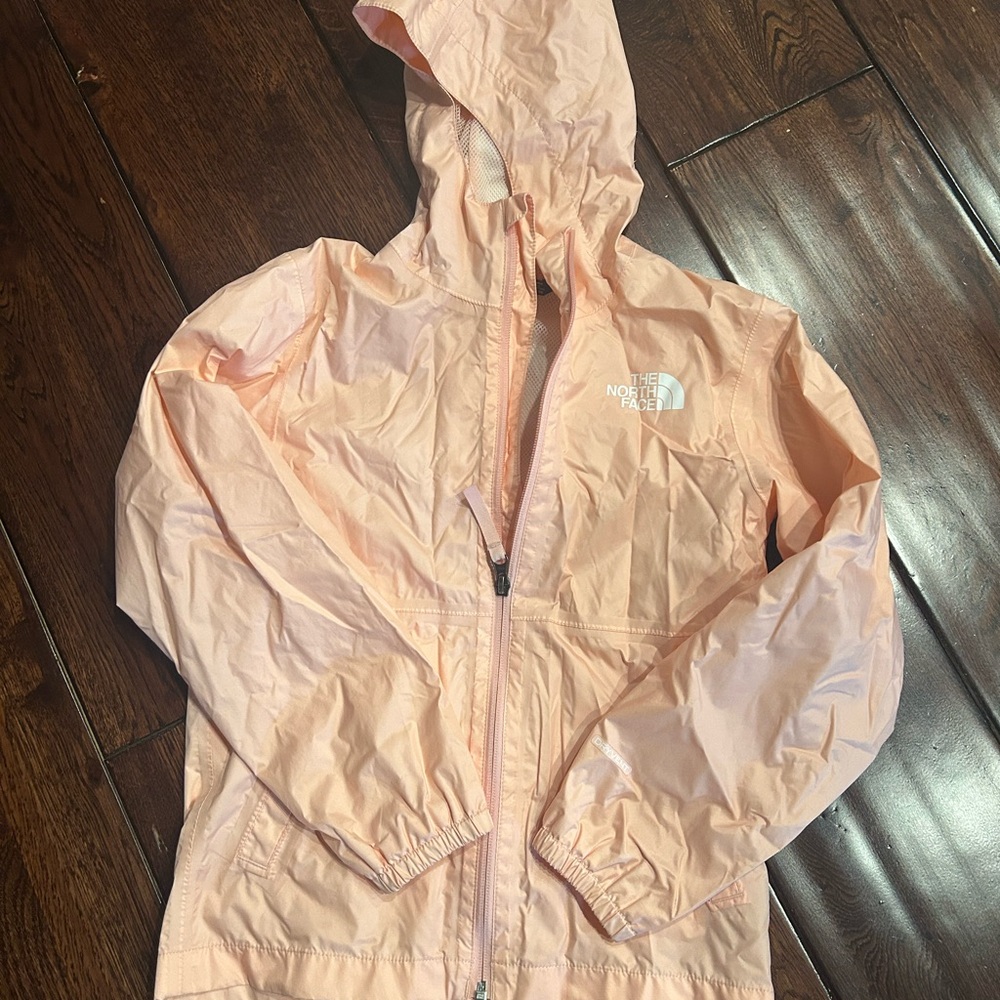 The North Face Kids Light Pink Raincoat